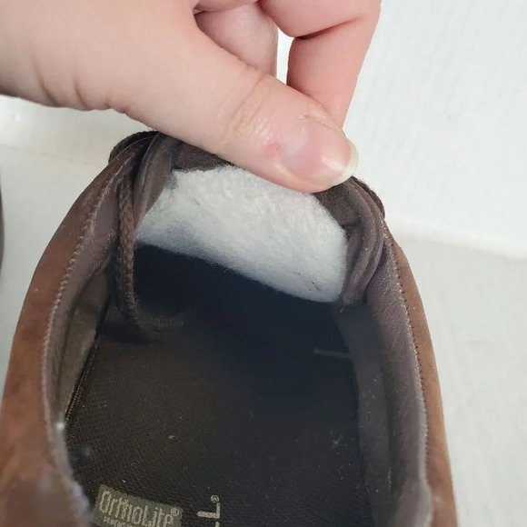 Barefoot Freedom By Drew Blazer‎ Women's Brown Suede Ortho Comfort Walking Shoes - Picture 10 of 11